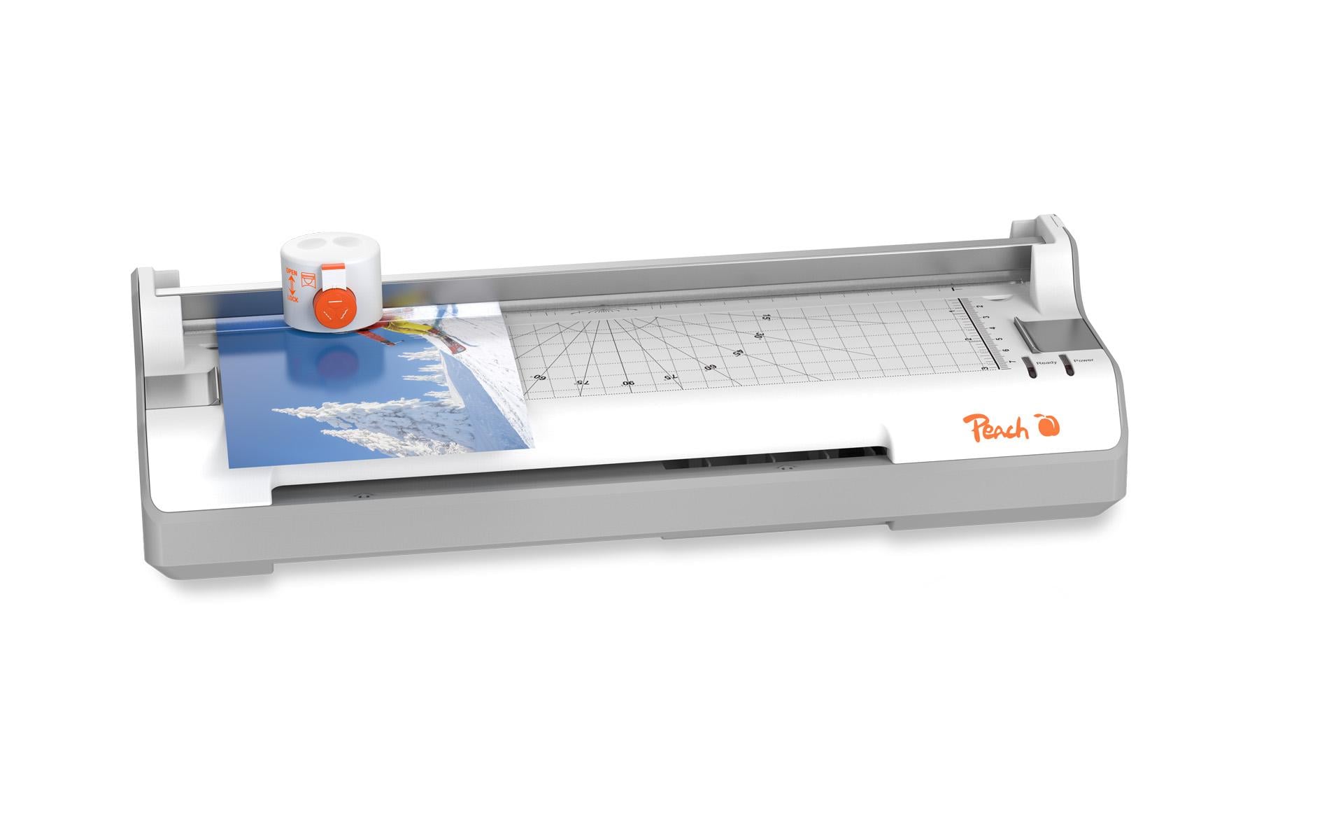 Peach Bürogeräte Laminiergerät + Rollenschneider A4 125 µm