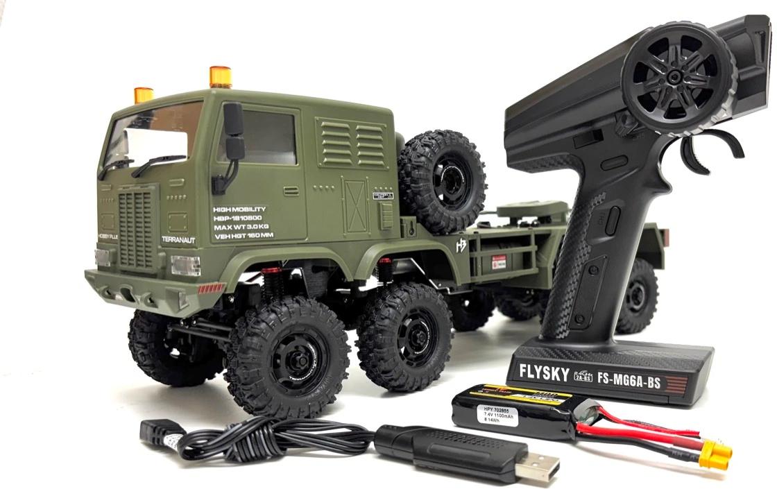 Absima CR-18P 8 x 8 Terranaut Grün RTR, 1:18