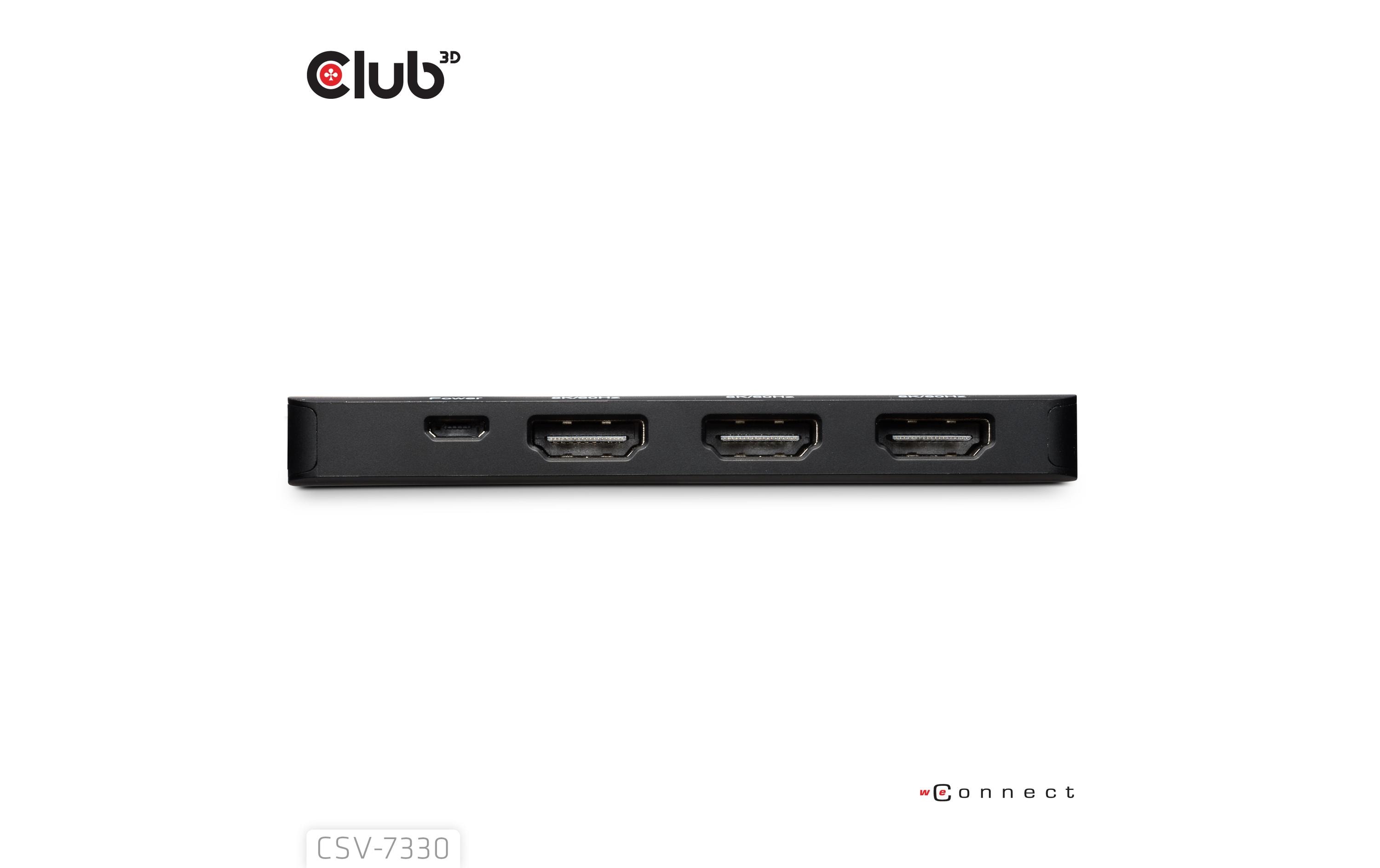 Club 3D Adapter CSV-7330 DisplayPort - HDMI