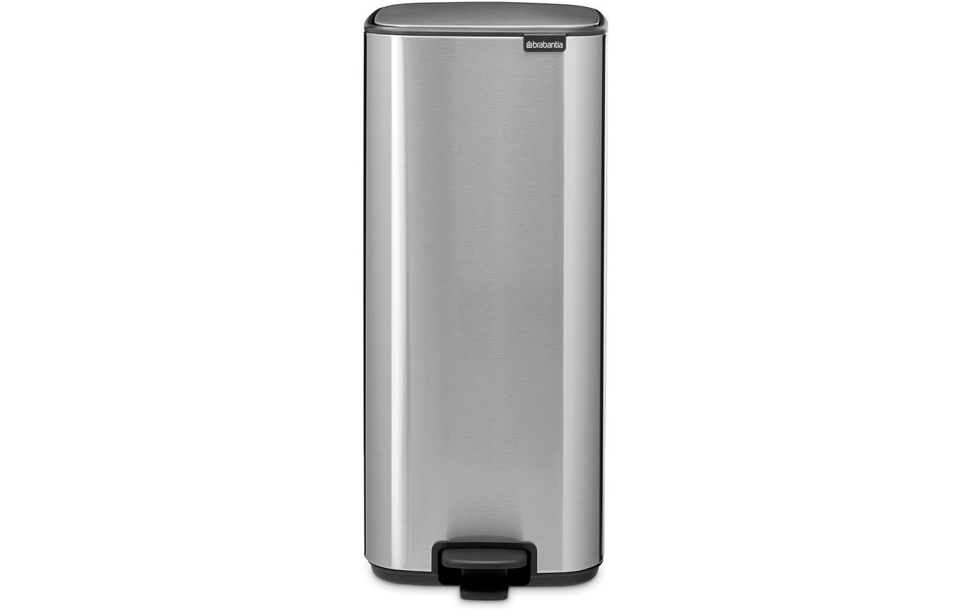 Brabantia Treteimer Bo 30 l, Silber matt