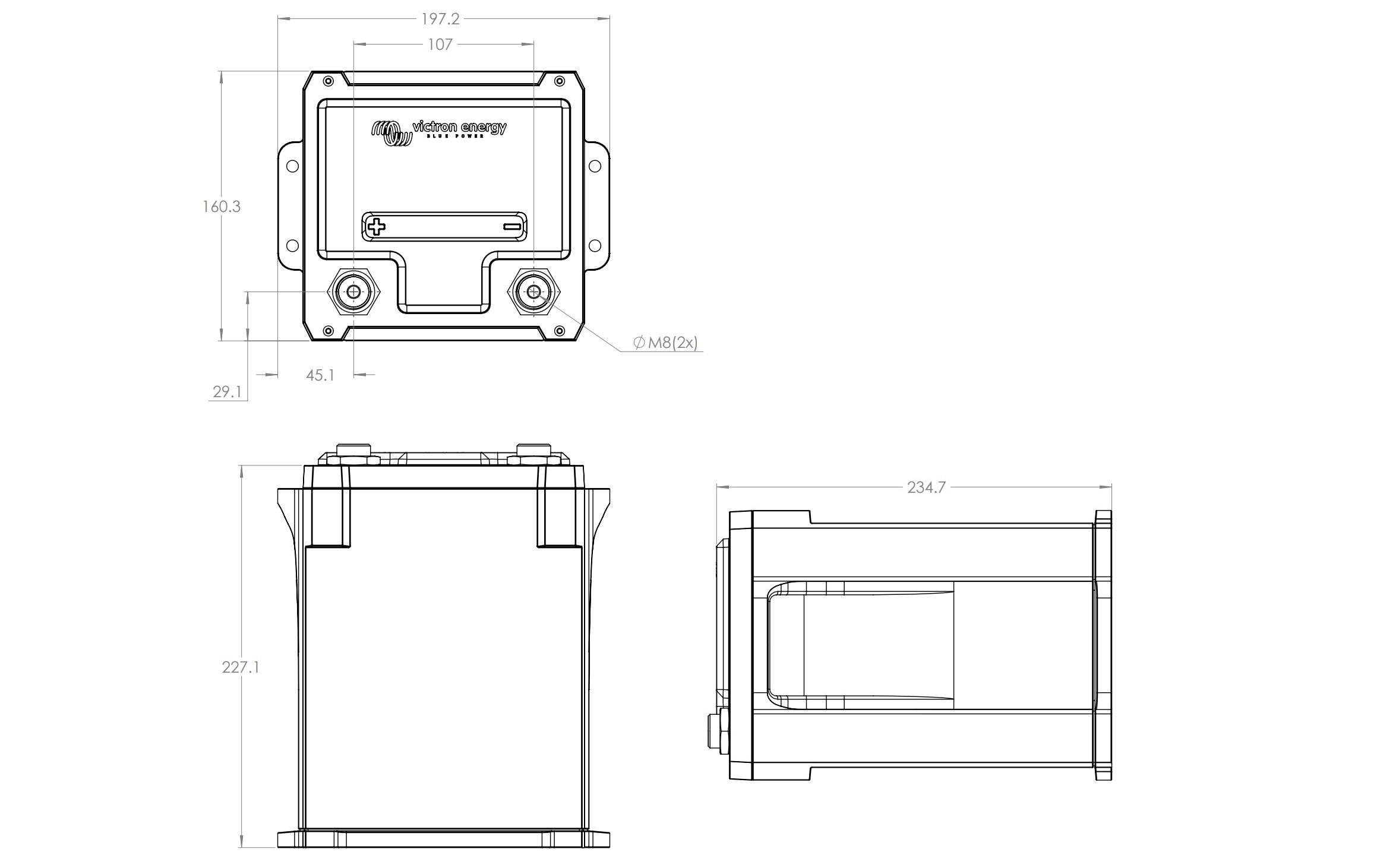 Victron Batterie Energy LiFePO4 12.8 V 100Ah NG