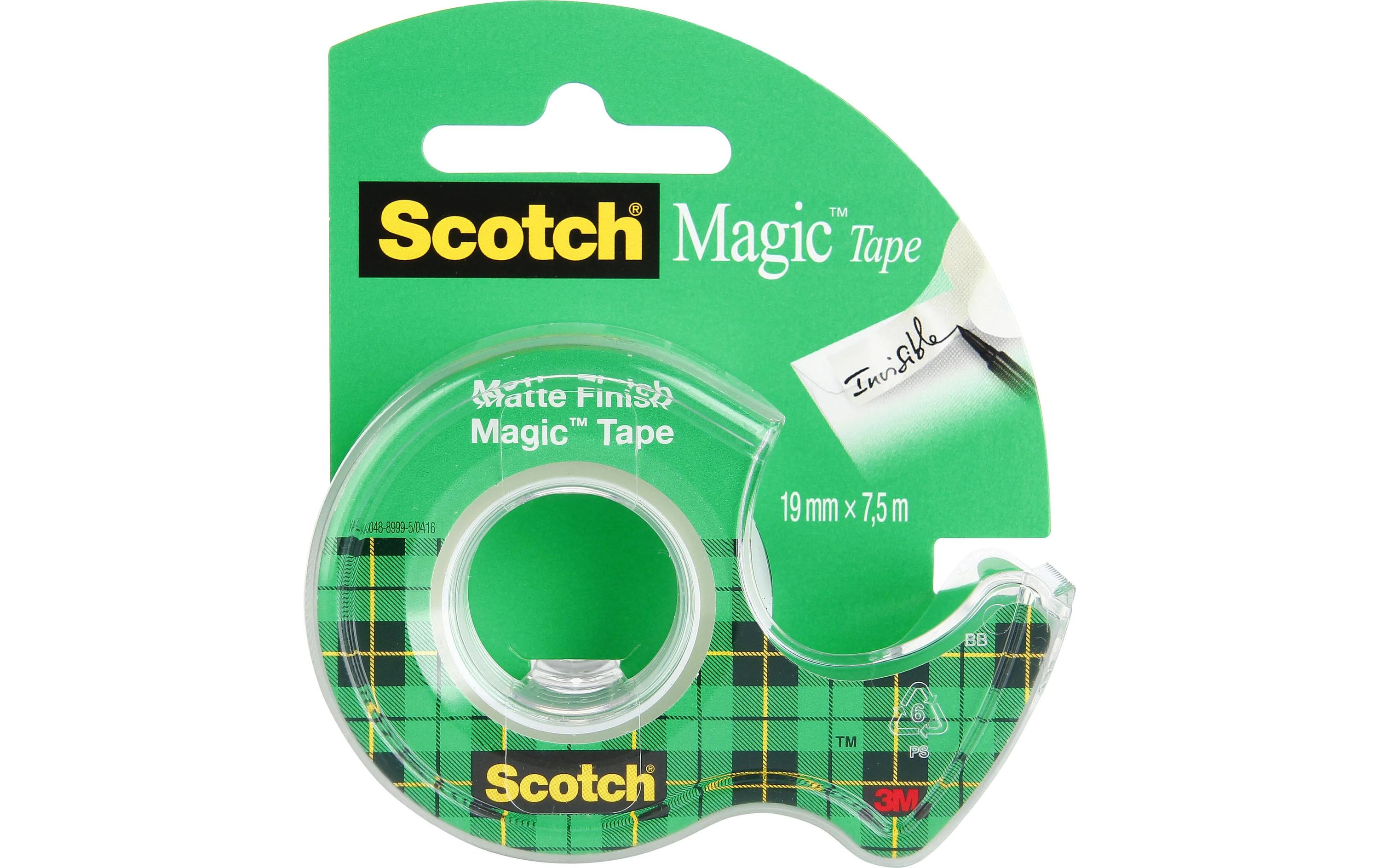 Scotch Handabroller Magic Tape 19 mm x 7.5 m Scotch Handabroller Magic Tape 19 mm x 7.5 m