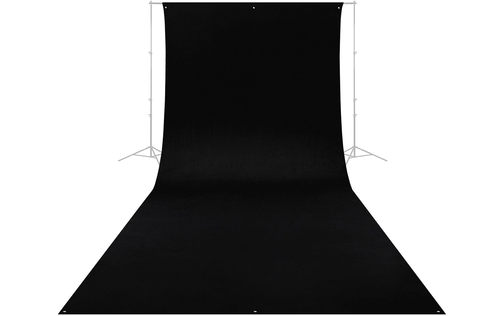 Westcott Hintergrund Faltenresistent 270 x 610 cm Rich Black