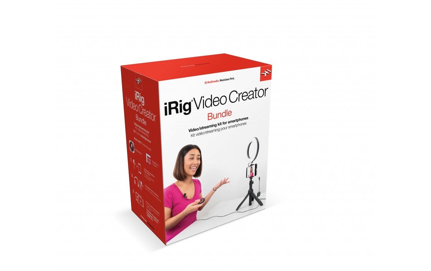 IK Multimedia Kondensatormikrofon iRig Video Creator Bundle