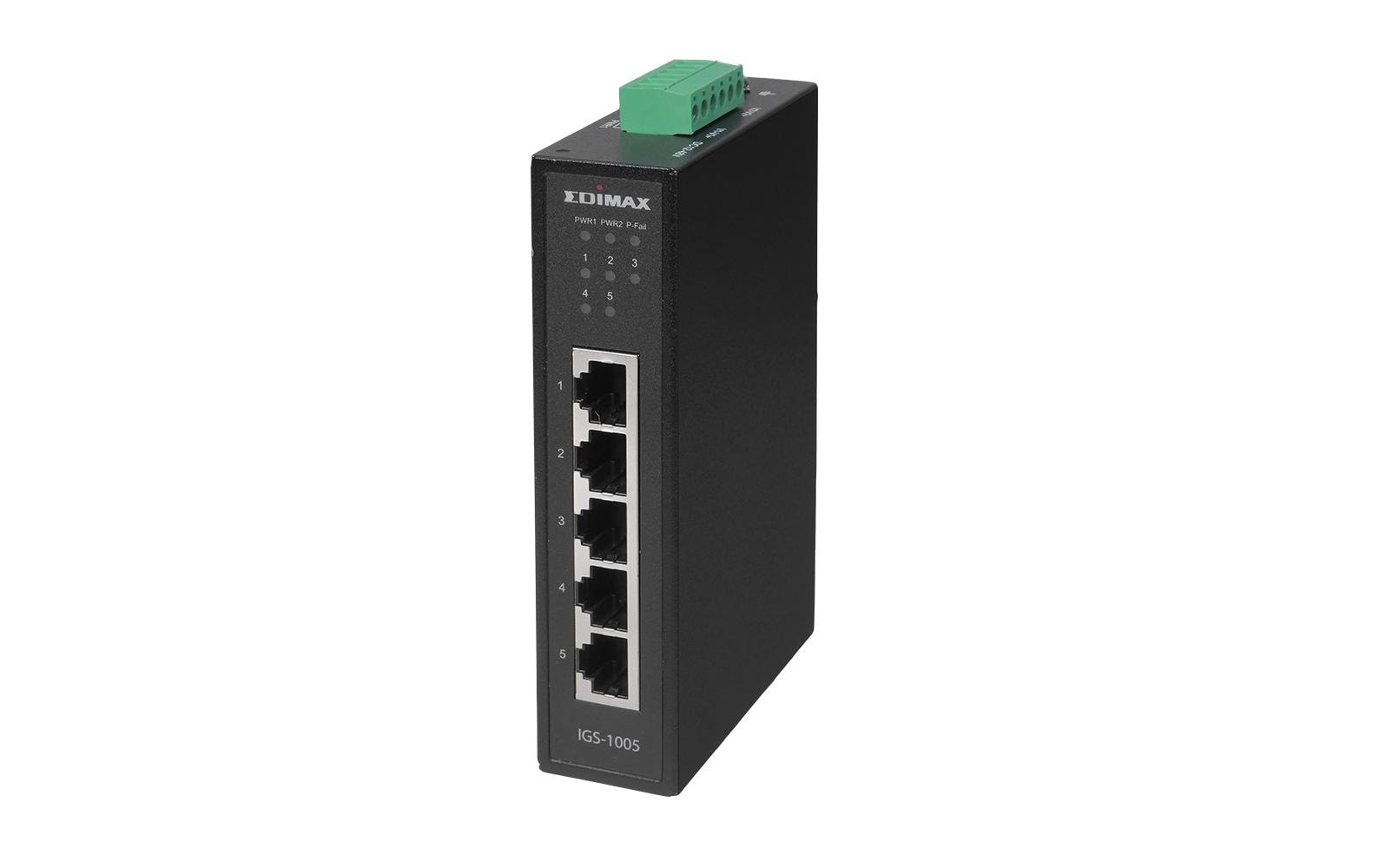 Edimax Pro Rail Switch IGS-1005 5 Port