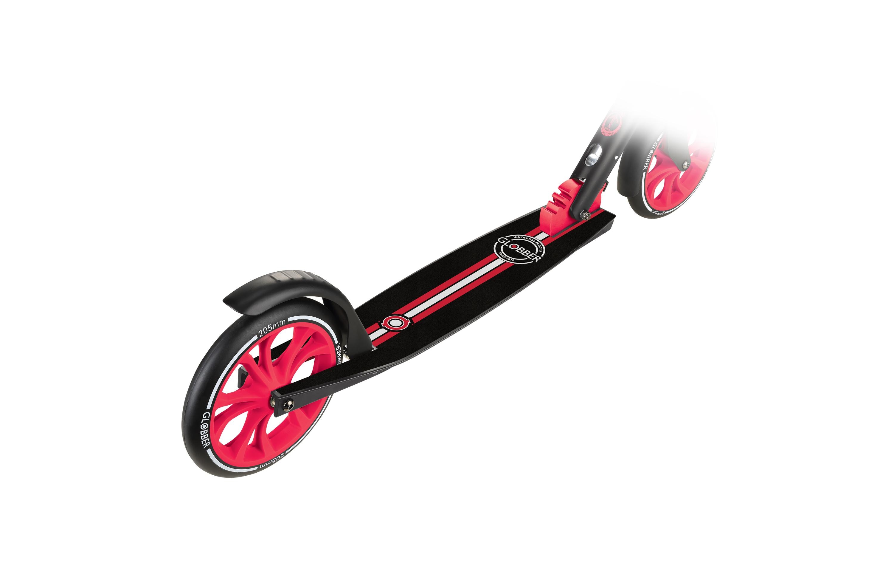 GLOBBER Scooter NL 205 Schwarz/Rot