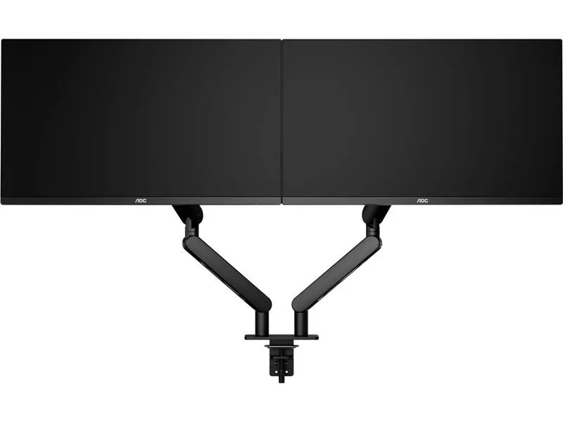 AOC Tischhalterung AM420B Dual bis 9 kg – Schwarz AOC Tischhalterung AM420B Dual bis 9 kg – Schwarz