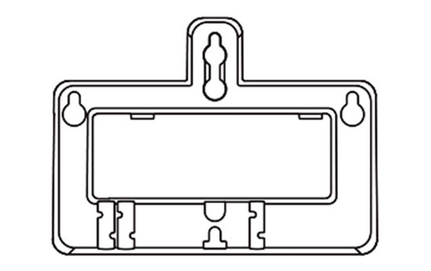 Yealink Telefon-Wandhalterung zu T52S/T53/T53W/T54W/T54S Yealink Telefon-Wandhalterung zu T52S/T53/T53W/T54W/T54S