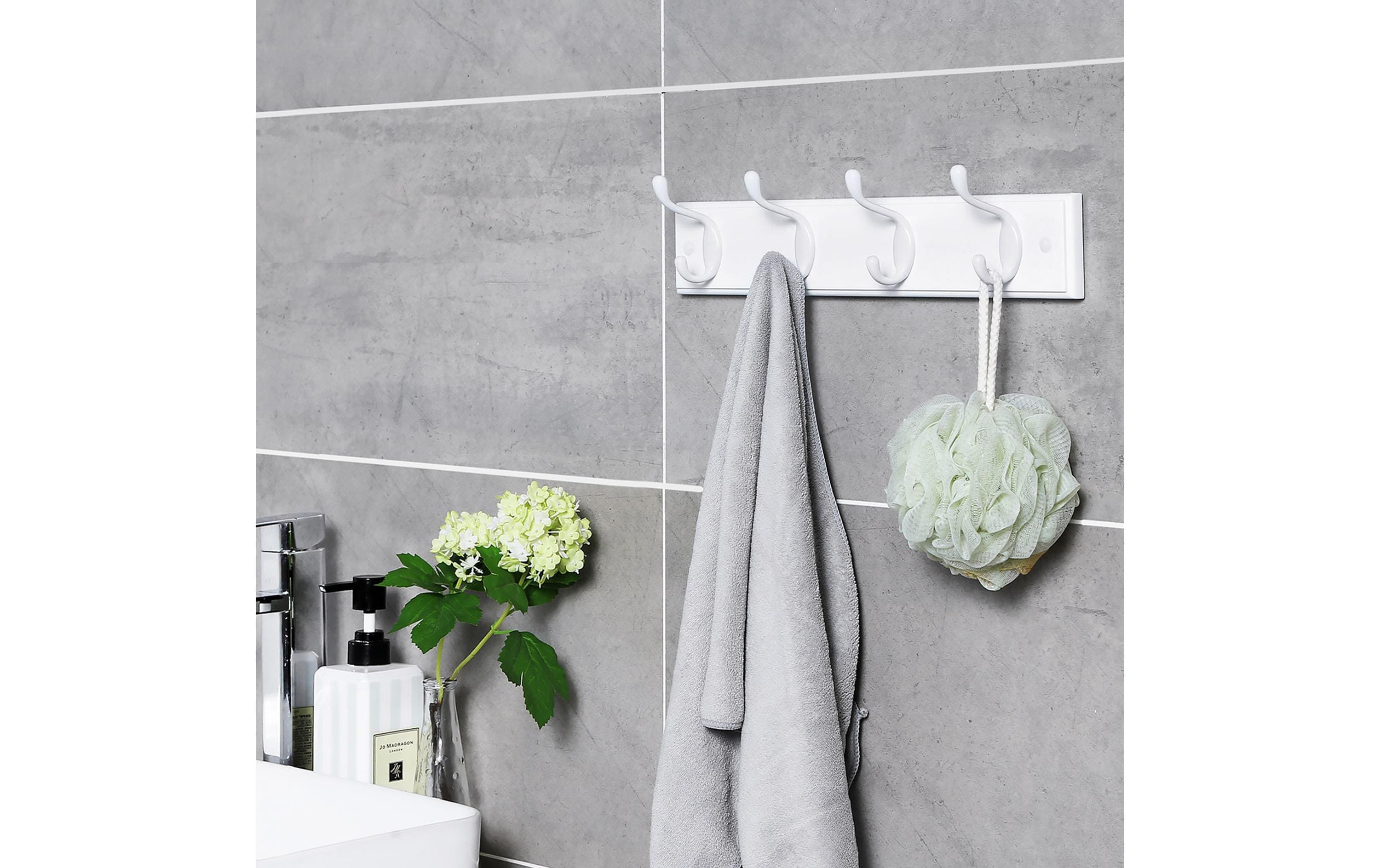 Songmics Kleiderhaken 40 x 9 x 7 cm, Weiss