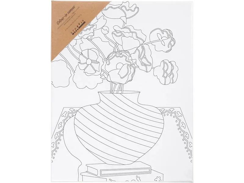 Creativ Company Keilrahmen Blumenstrauss 24 x 30 cm Creativ Company Keilrahmen Blumenstrauss 24 x 30 cm