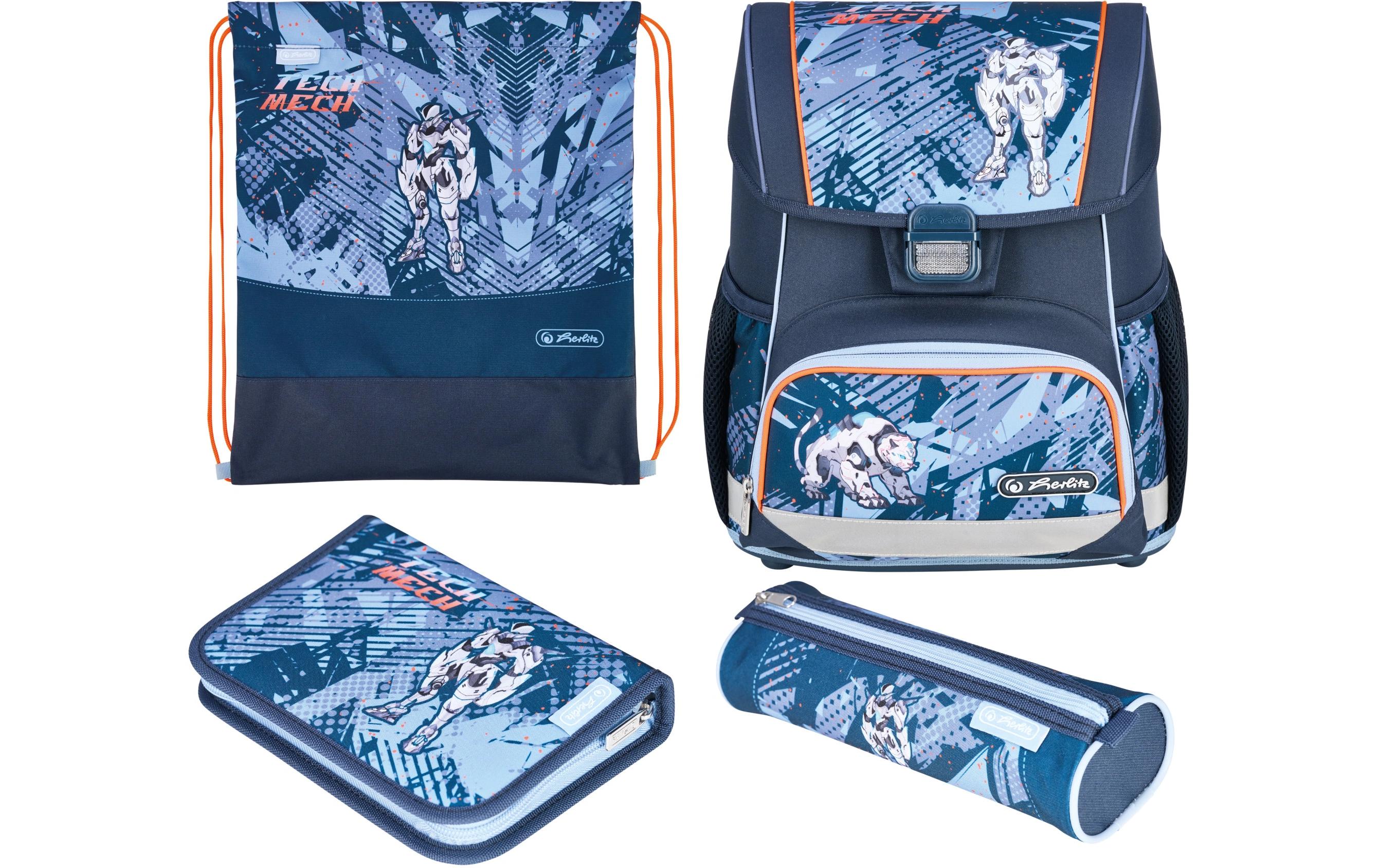 Herlitz Schulthek-Set Loop Plus TechMech 17 l Herlitz Schulthek-Set Loop Plus TechMech 17 l