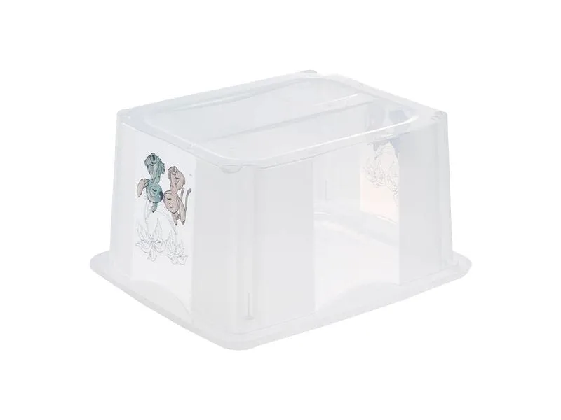 keeeper Karolina Stapelbox Kunststoff 24 l Transparent mit Motiv keeeper Karolina Stapelbox Kunststoff 24 l Transparent mit Motiv
