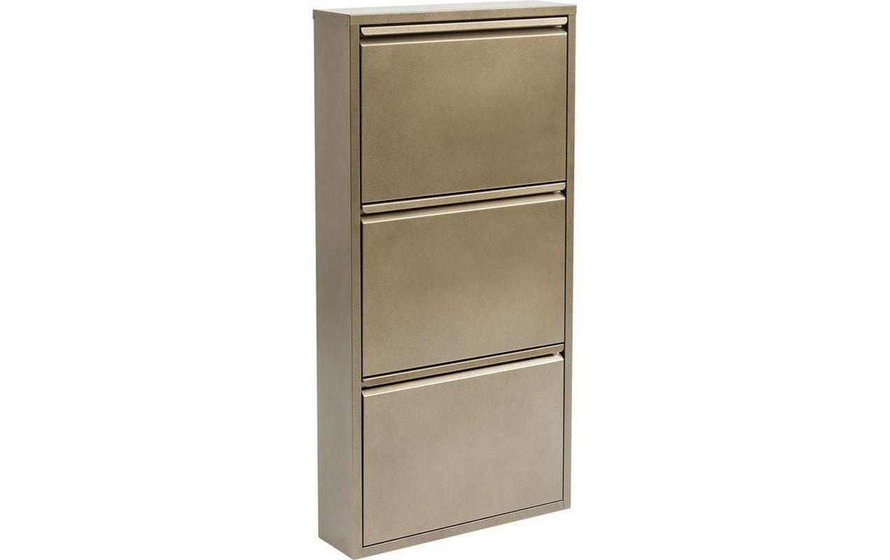 Kare Schuhschrank Caruso 100 x 50 cm, Bronze