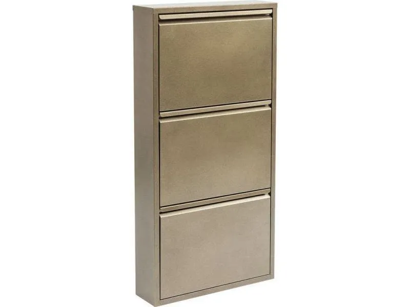 Kare Schuhschrank Caruso 100 x 50 cm, Bronze Kare Schuhschrank Caruso 100 x 50 cm, Bronze