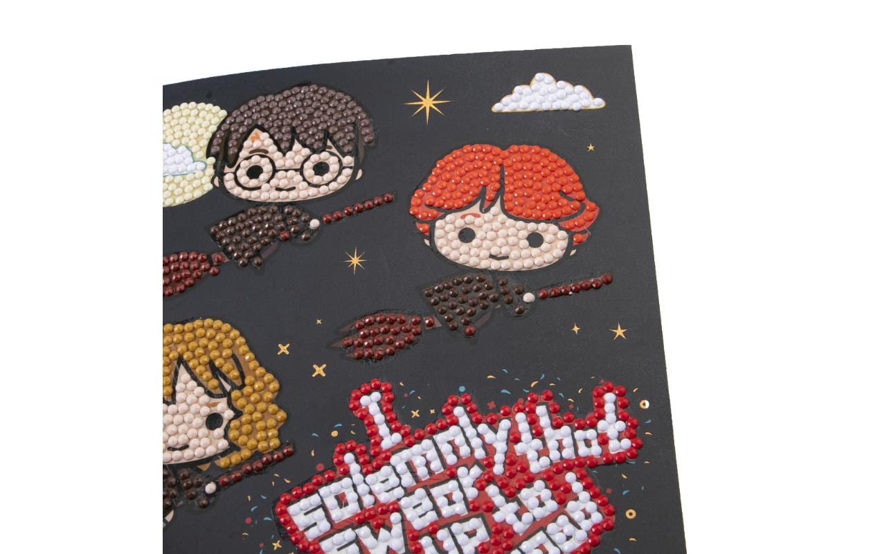 CRAFT Buddy Bastelset Crystal Art Card Flying High