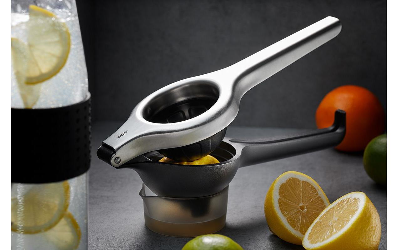 GEFU Zitruspresse Lemon Pro Edelstahl