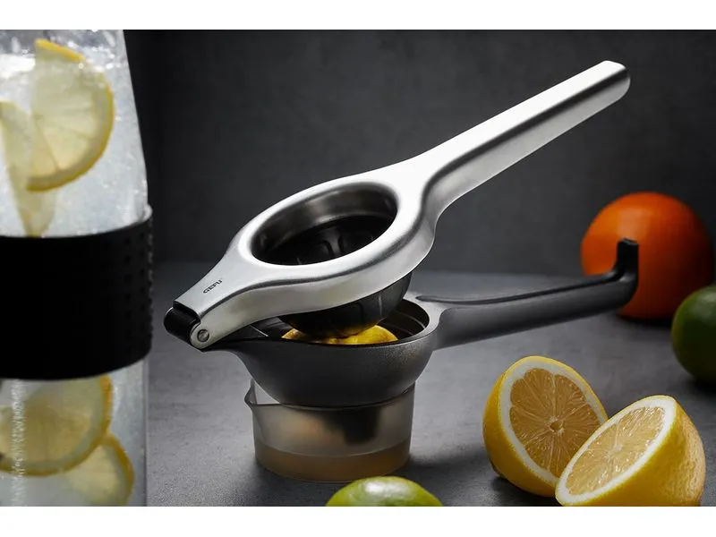 GEFU Zitruspresse Lemon Pro Edelstahl