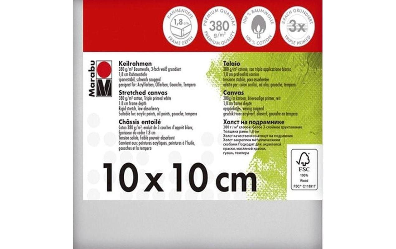 Marabu Keilrahmen 10 x 10 x 1.8 cm Marabu Keilrahmen 10 x 10 x 1.8 cm