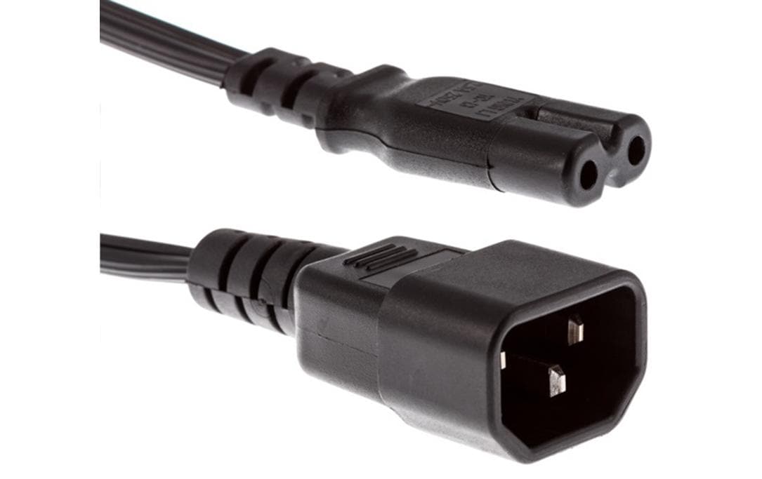 Diggelmann Gerätekabel 0.4 m C7-C14