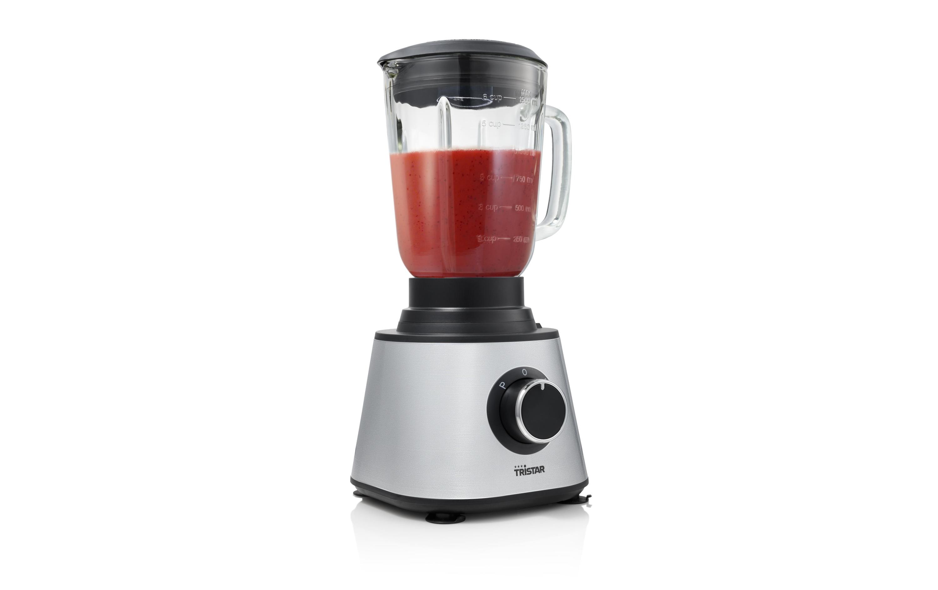 Tristar Küchenmaschine MX-4823 Edelstahl/Schwarz/Transparent Tristar Küchenmaschine MX-4823 Edelstahl/Schwarz/Transparent