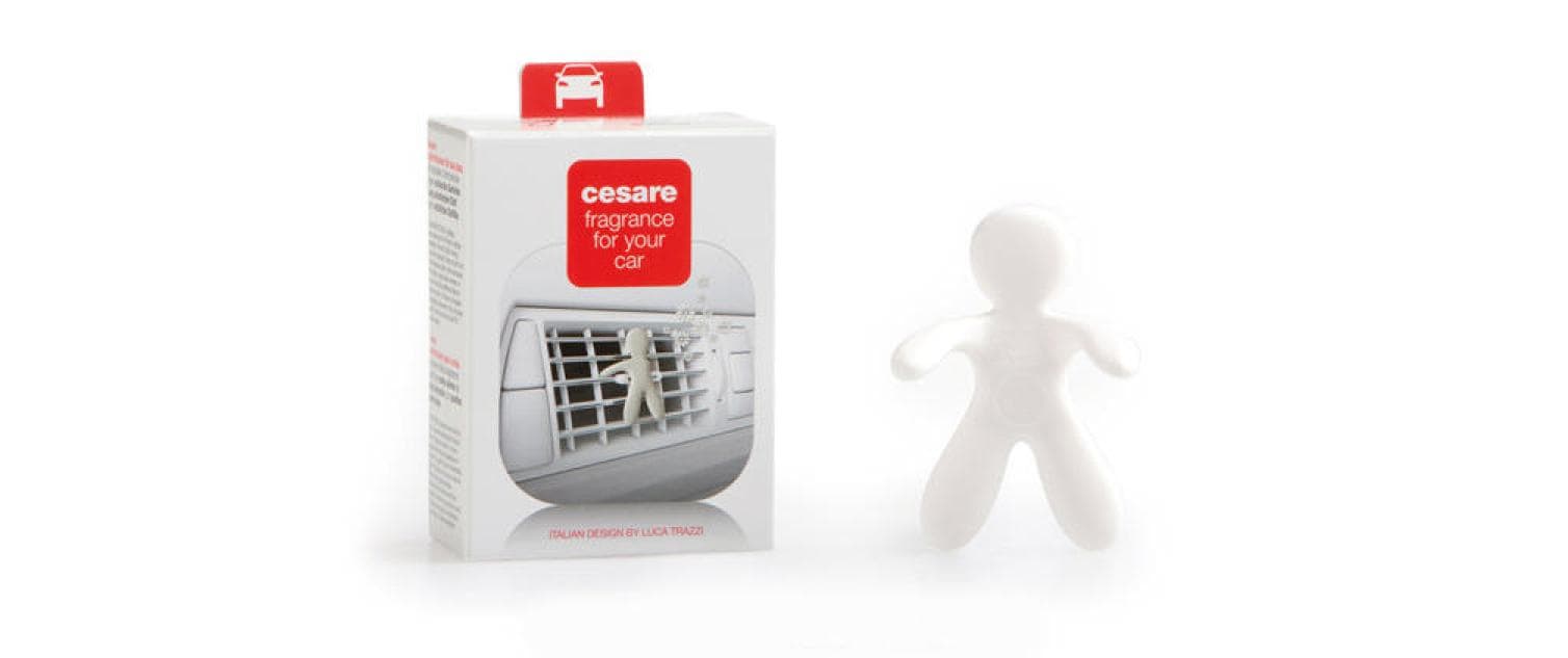 Mr&Mrs Cesare Auto-Lufterfrischer Cesare Weiss Fresh Air