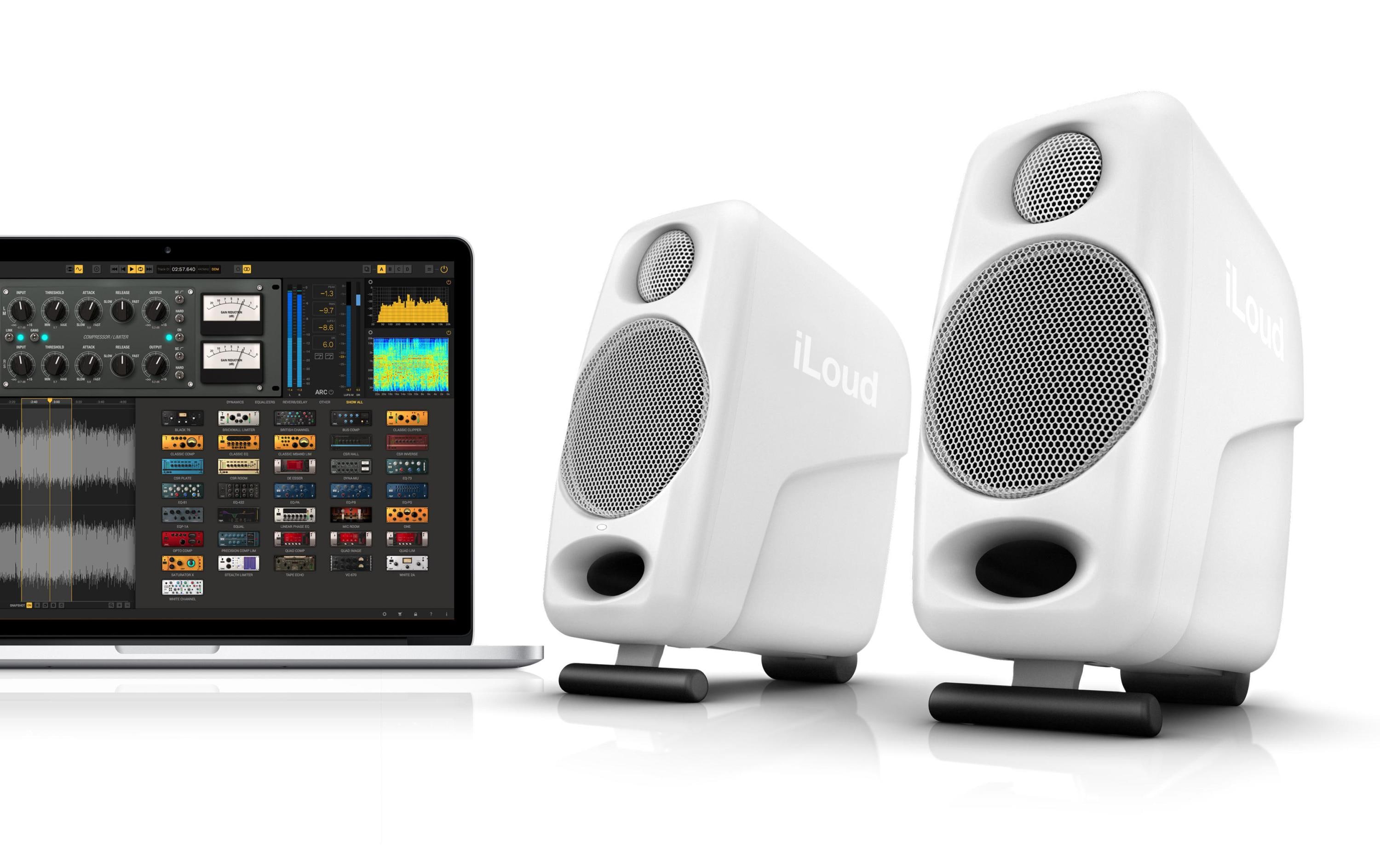 IK Multimedia Studiomonitore iLoud Micro Monitor Weiss