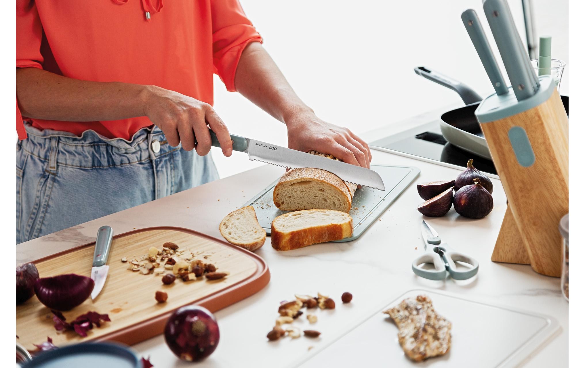 BergHOFF Brotmesser Leo Slate 20 cm, Grün/Blau