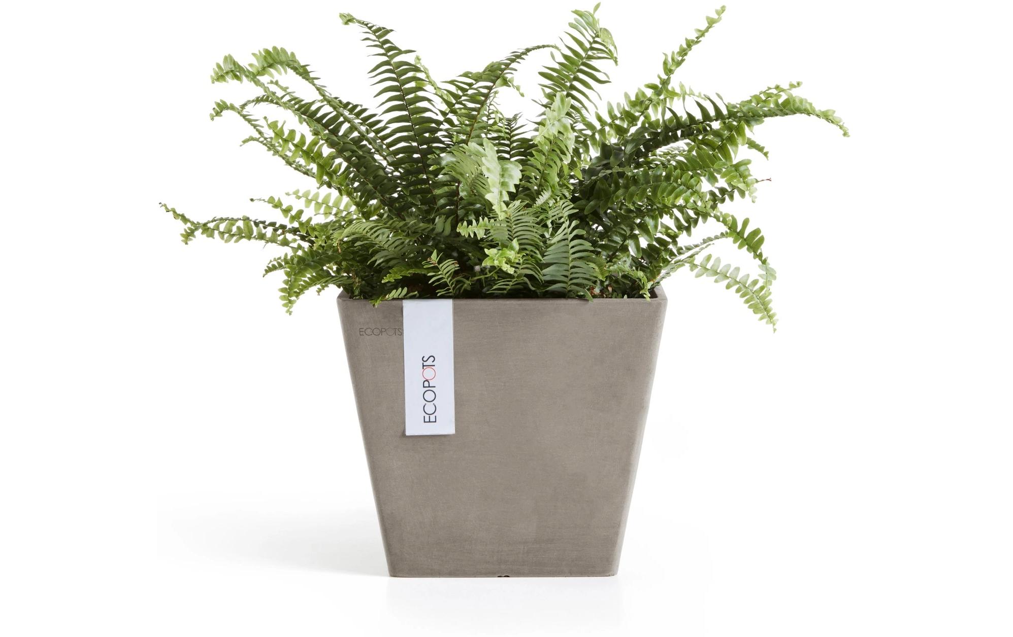 Ecopots Blumentopf Rotterdam Ø 20 cm Taupe