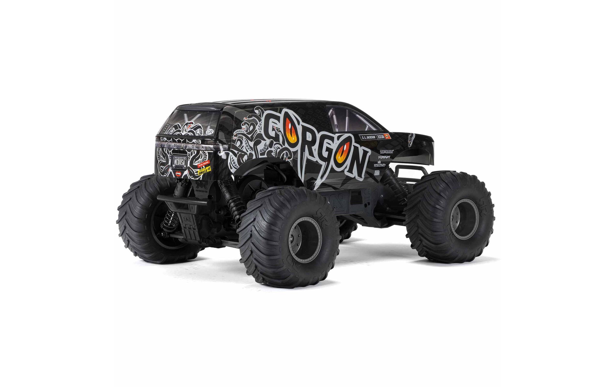 Arrma Monster Truck Gorgon MEGA 550 RWD Schwarz, Bausatz, 1:10