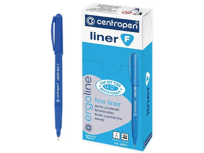 Büromaterial Fineliner Office Focus 10 Stück, Blau Büromaterial Fineliner Office Focus 10 Stück, Blau