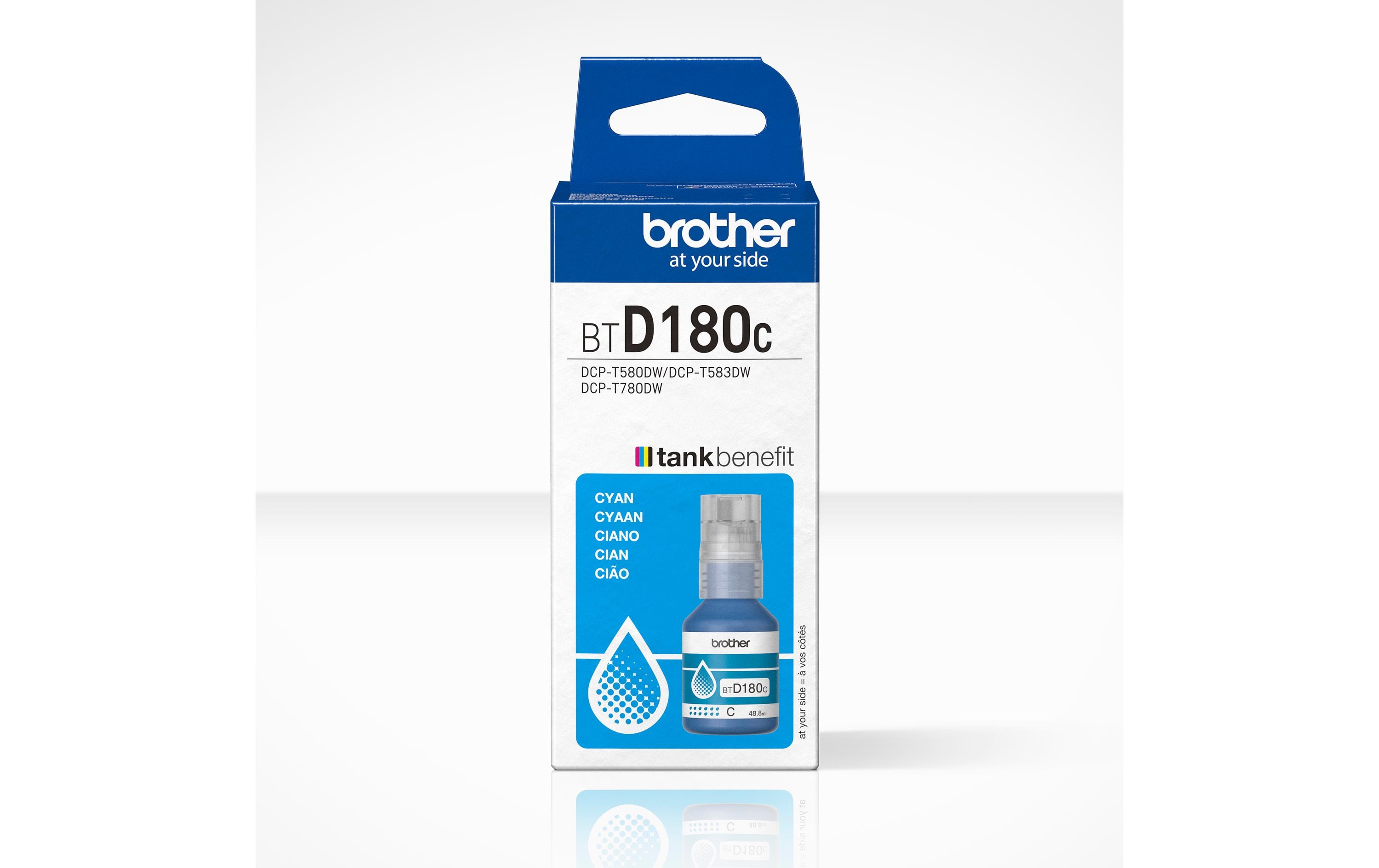 Brother Tinte BTD180C Cyan