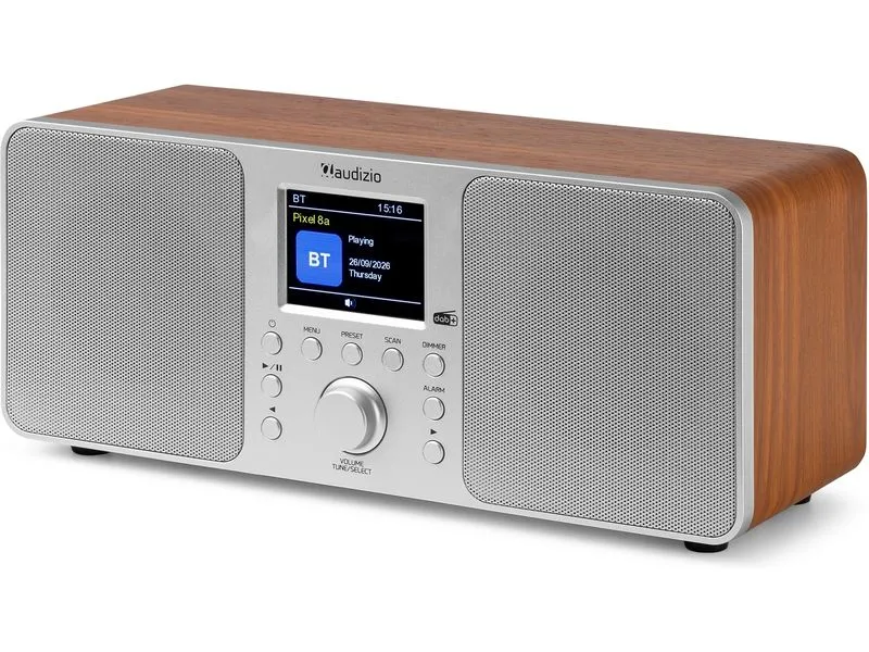 Audizio DAB+ Radio Genua Silber Audizio DAB+ Radio Genua Silber