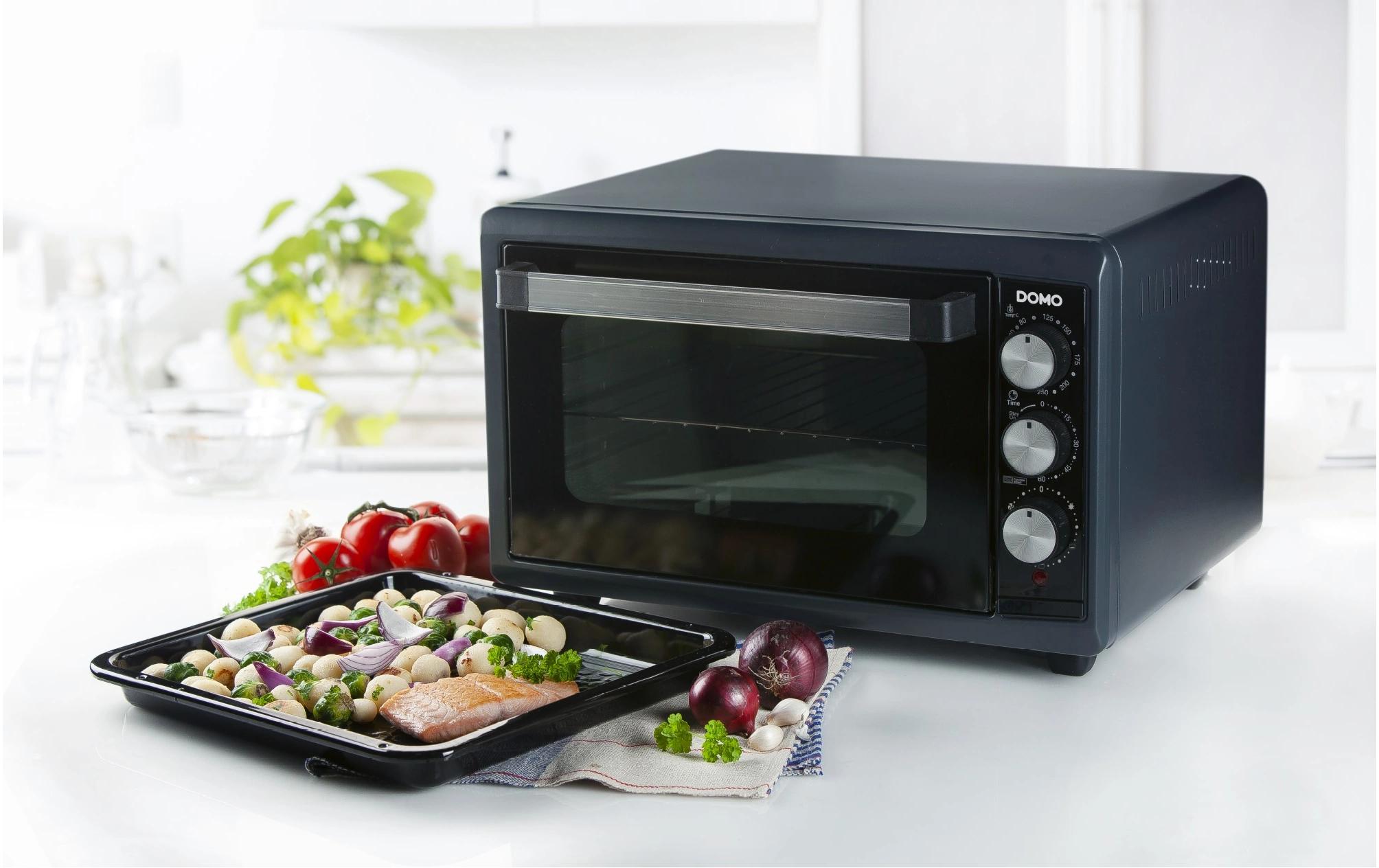 Domo Backofen DO518GO 38 l, Blaugrau