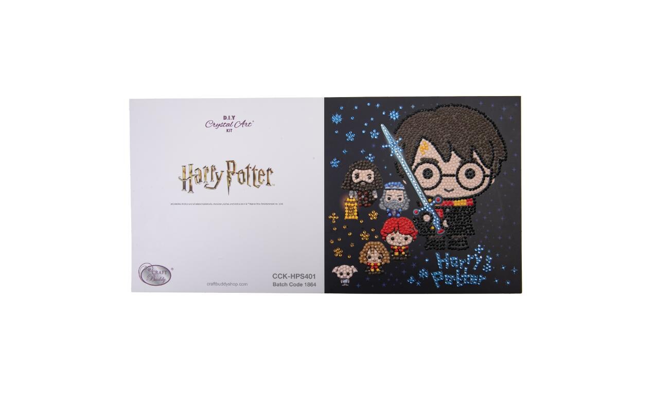 CRAFT Buddy Bastelset Crystal Art Card Harry Potter Family