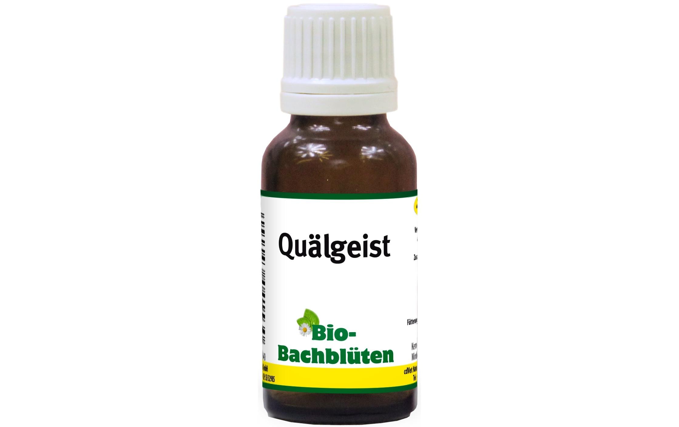 cdVet Hunde-Nahrungsergänzung Bio-Bachblüten, Quälgeist, 20 ml cdVet Hunde-Nahrungsergänzung Bio-Bachblüten, Quälgeist, 20 ml