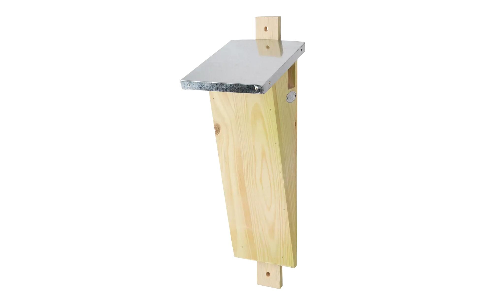 Esschert Design Nistkasten Kiefernholz Zink Natur