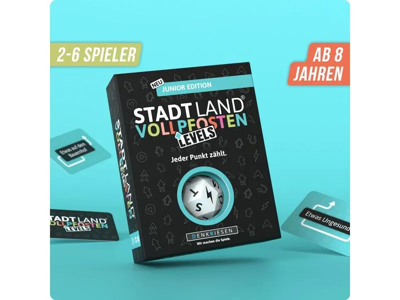 Denkriesen Kinderspiel STADT LAND VOLLPFOSTEN – Levels -DE- Denkriesen Kinderspiel STADT LAND VOLLPFOSTEN – Levels -DE-