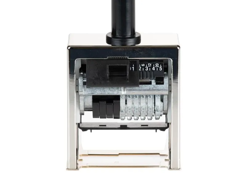 Büromaterial Stempel B6 Zahlen, 5.5 mm Büromaterial Stempel B6 Zahlen, 5.5 mm