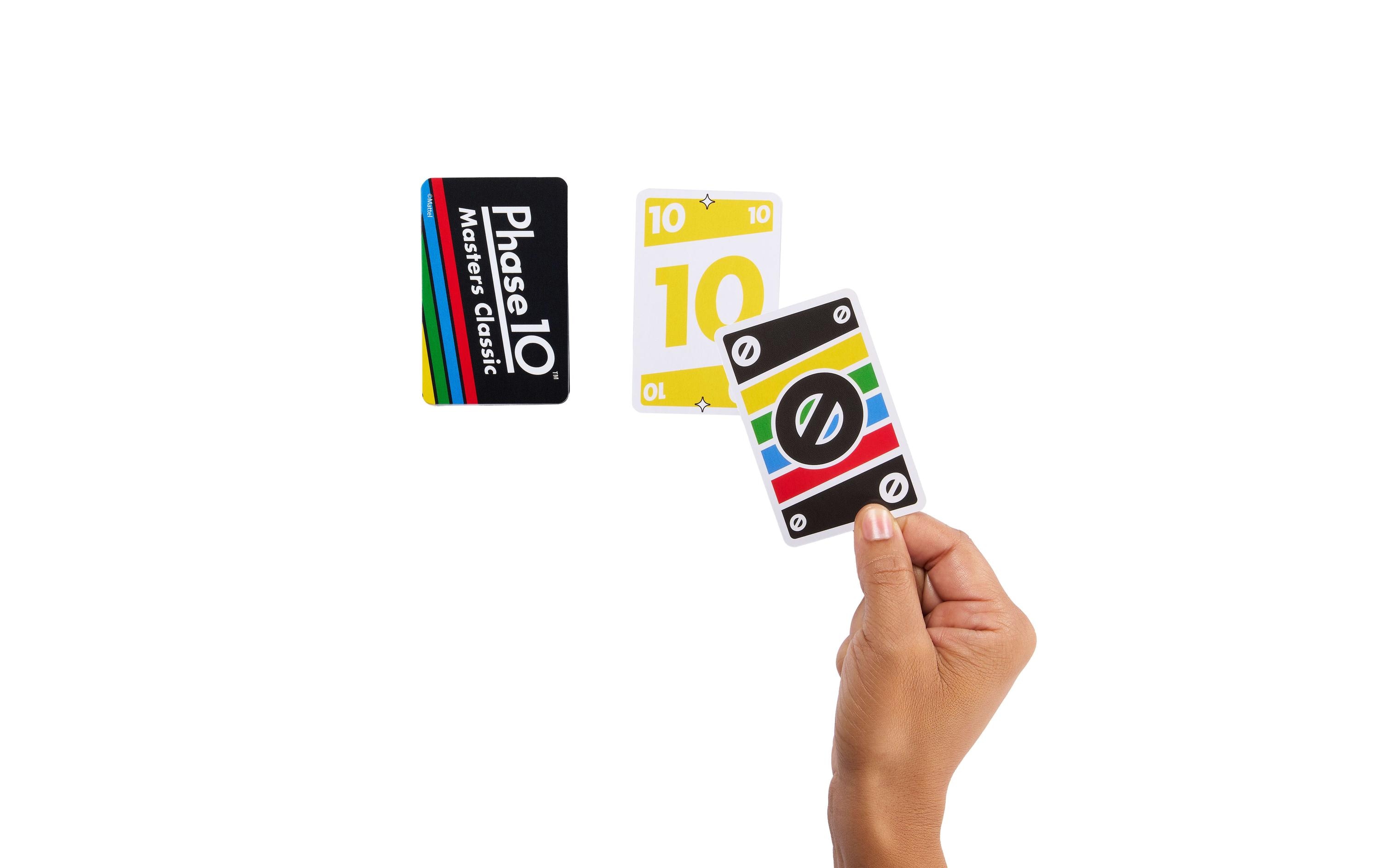 Mattel Spiele Kartenspiel Phase 10 Masters Classic