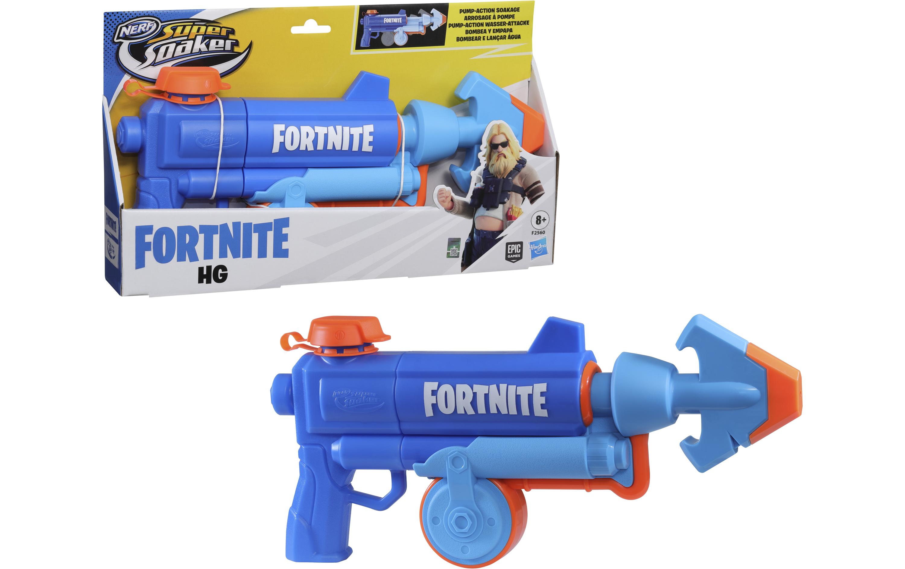 NERF Wasserpistole Super Soaker Fortnite HG