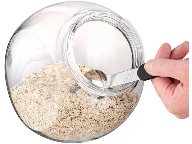 APS Vorratsglas Vorratsdose mit Löffel, ca. D20 cm. H18 cm