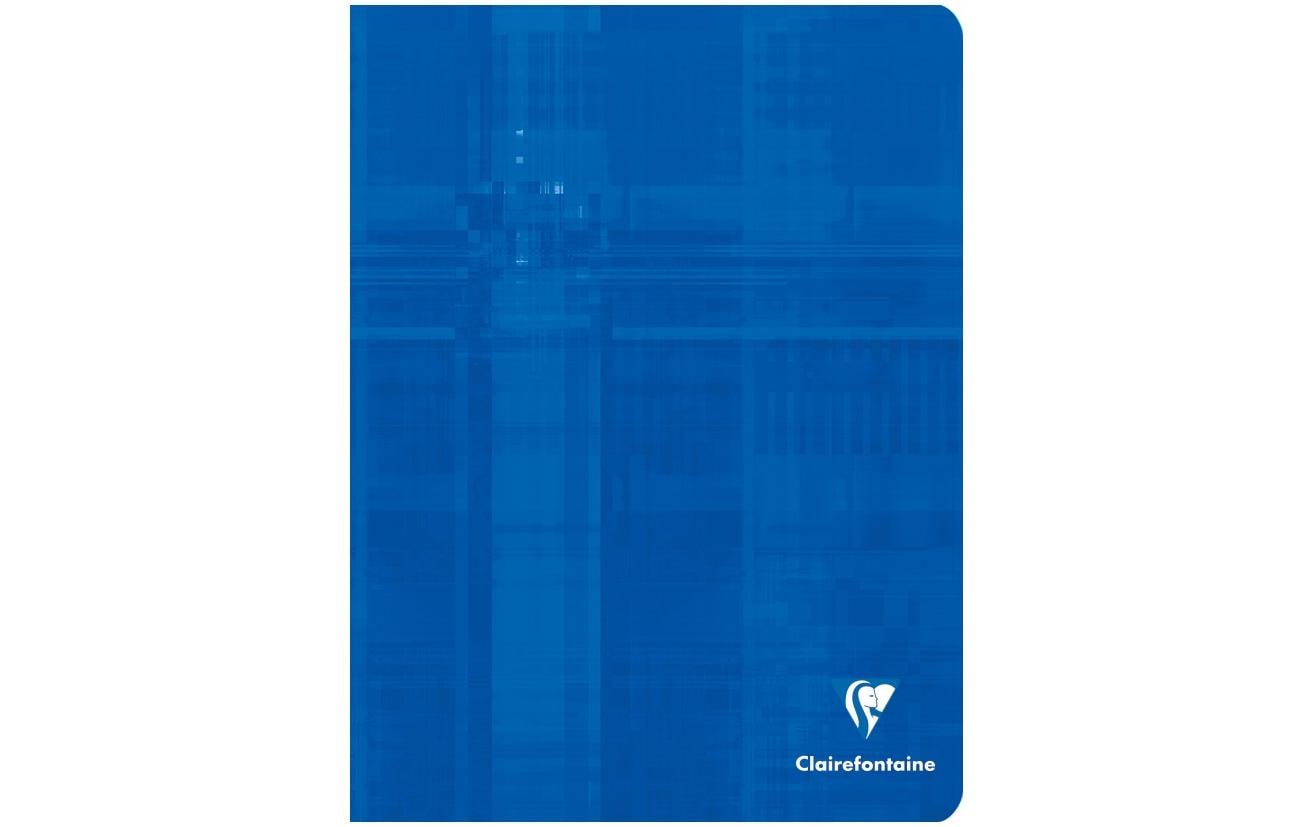 Clairefontaine Schulheft 48 Blatt, 17 x 22 cm, 5 mm kariert, assortiert