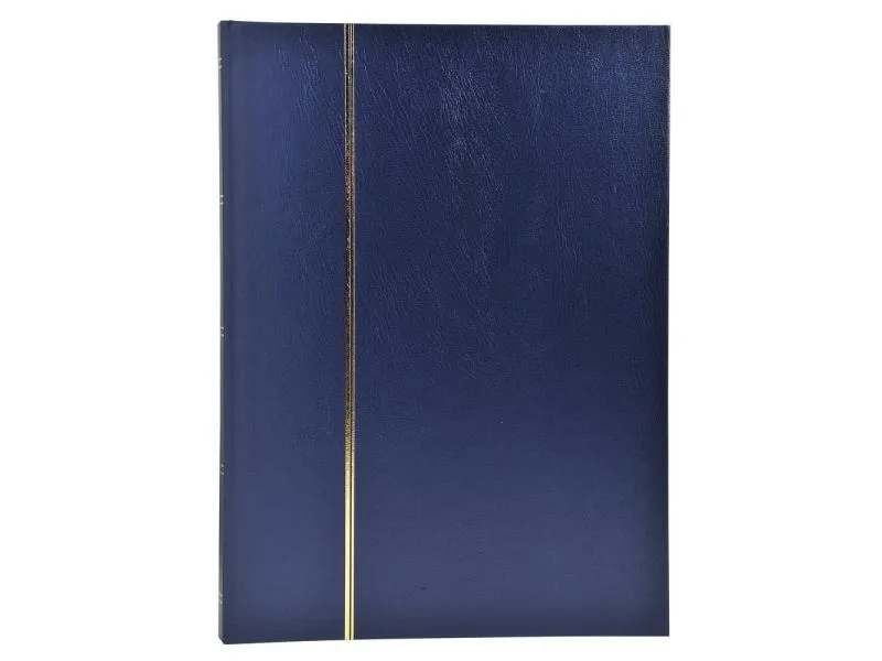 Exacompta Sammelalbum Briefmarken, 22.5 x 30.5 cm, 48 Seiten, Blau Exacompta Sammelalbum Briefmarken, 22.5 x 30.5 cm, 48 Seiten, Blau