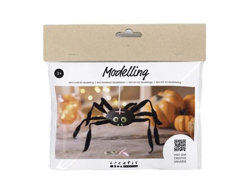 Creativ Company Bastelset Halloween Spider 12 Stück Creativ Company Bastelset Halloween Spider 12 Stück
