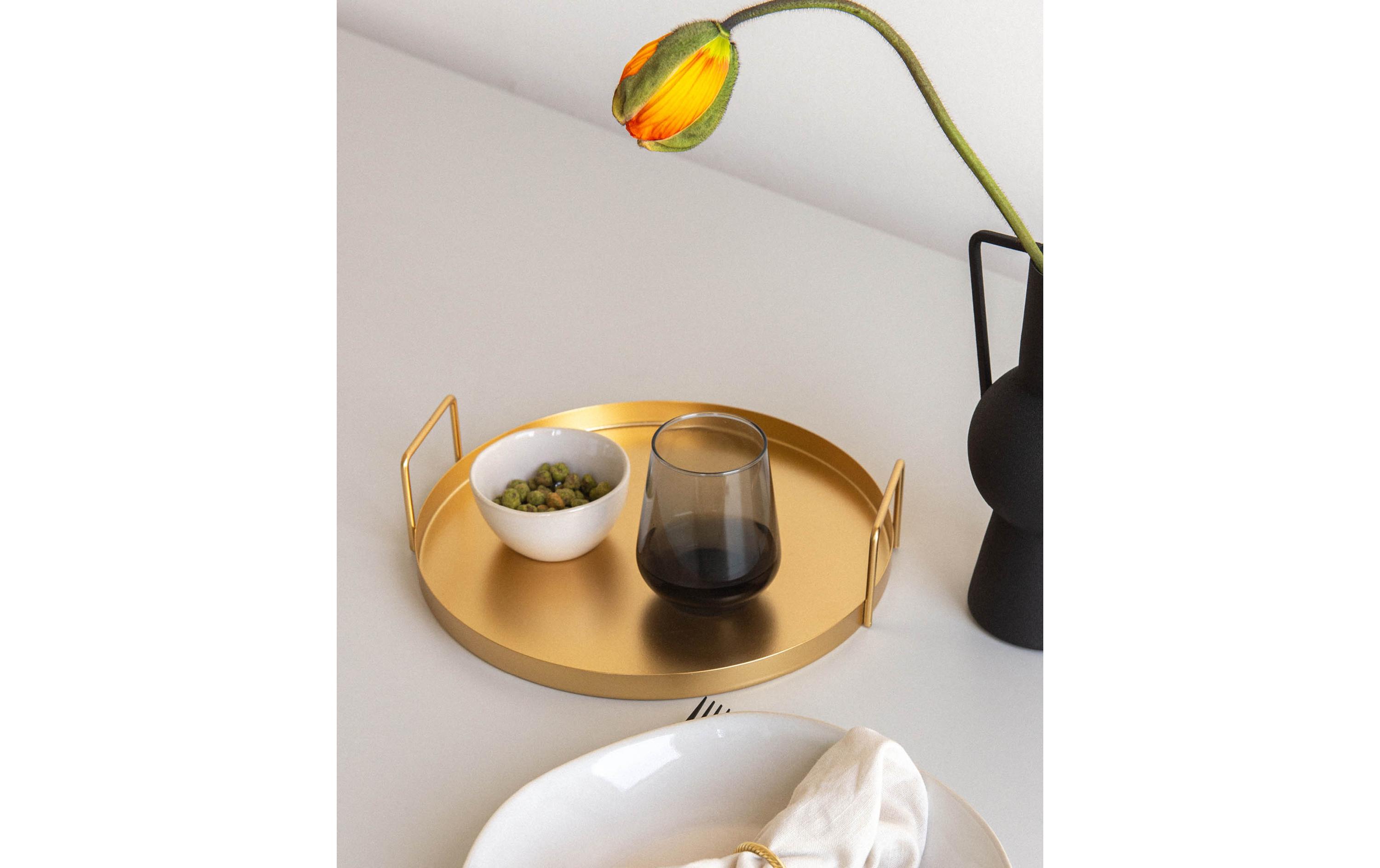 Esmée Serviertablett Gold