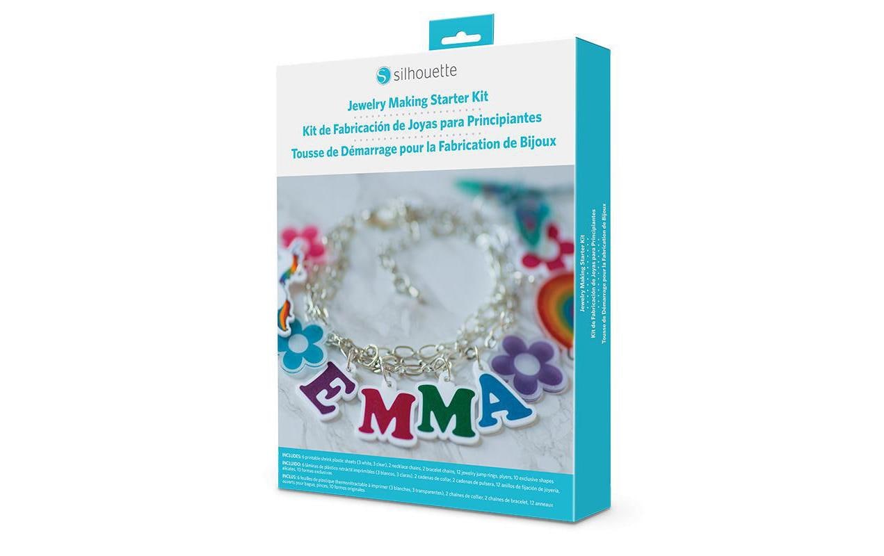 Silhouette Schmuck Bastelset Schrumpffolie Silhouette Schmuck Bastelset Schrumpffolie
