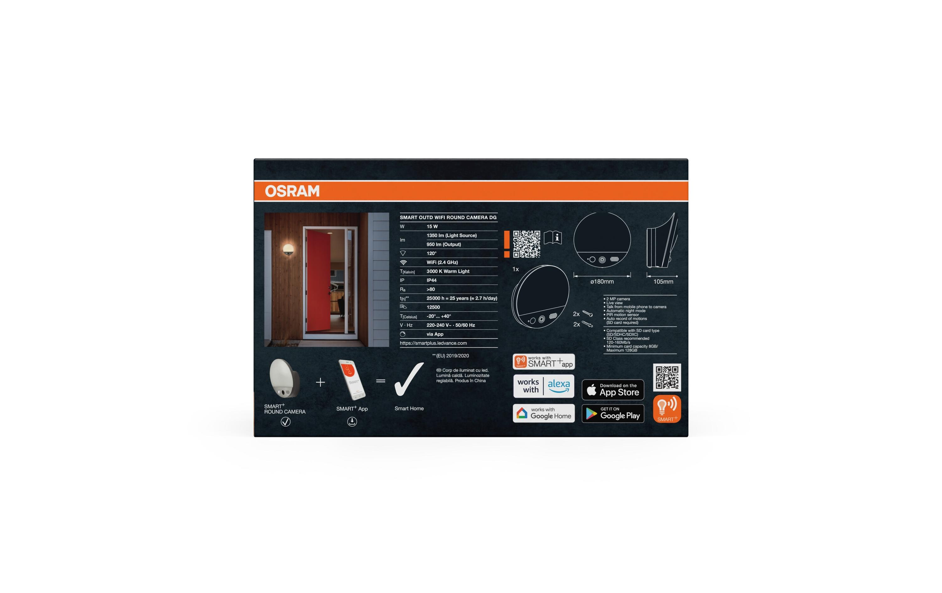 OSRAM Strahler SMART+ Outdoor Round