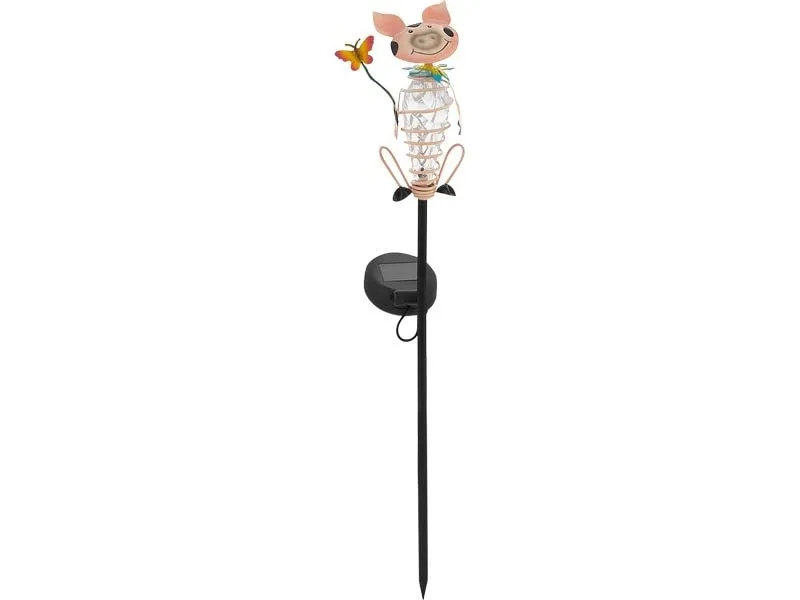 EGLO Leuchten Gartenlicht Solarleuchte Schweinchen EGLO Leuchten Gartenlicht Solarleuchte Schweinchen