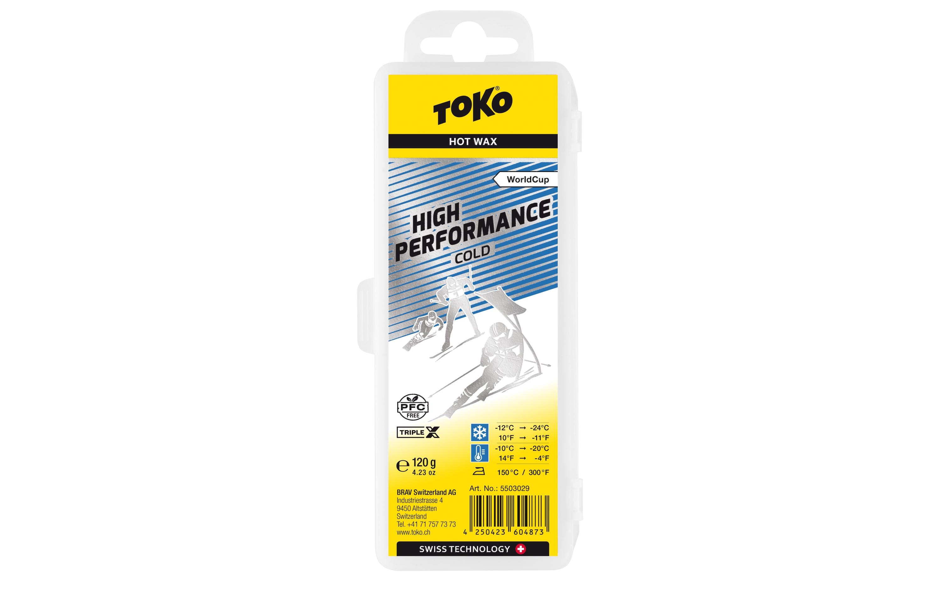 TOKO Wax World Cup High Performance Cold 120 g