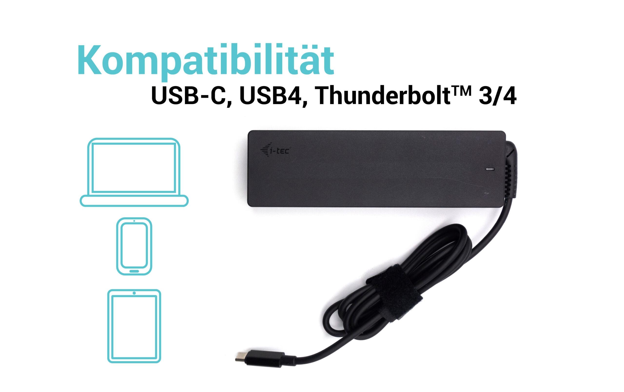 i-tec Netzteil Universal USB-C PD 3.0 100 W